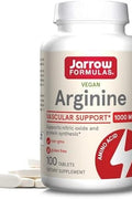 Jarrow Arginine Arjinin 1000 mg 100 Tablets
