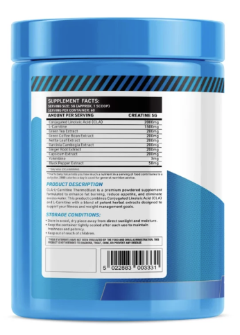 Everload Nutrition CLA + L-Carnitine & Green Tea 60 Servis