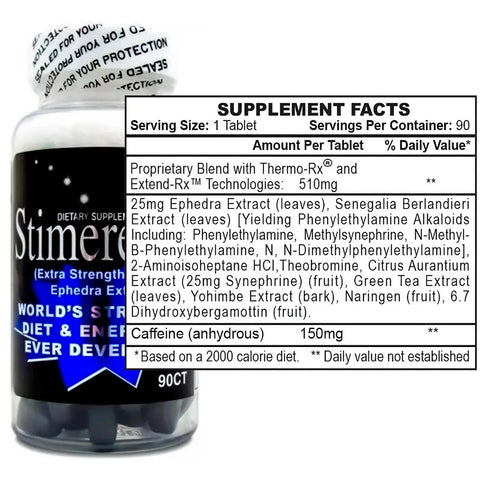 HiTech Pharmaceuticals Stimerex-ES 90 Tablet