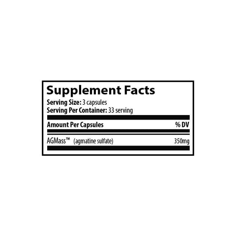 Submission Science Agmatine Sulfate Nitric oxide Booster Punch 100caps