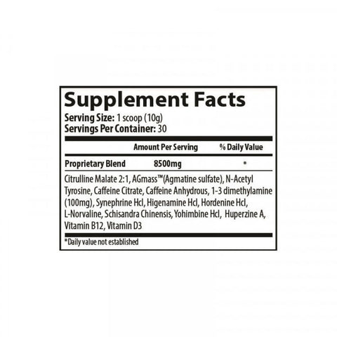 Submission Science Rocky Preworkout