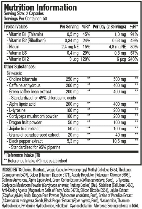 MUSCLETECH Hydroxycut Hardcore Super Elite / 100 Caps