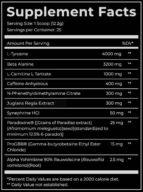 Dark Labs Maniaco Ripped Preworkout – 25/50 Servings