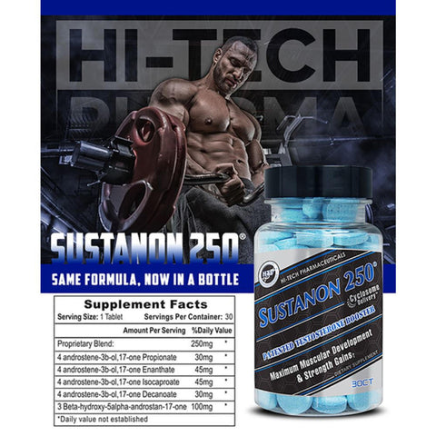 Hitech Sustanon Testosterone Booster 250 30 Tablet