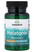 Swanson melatonin Sleep Support 3 mg 120 Vegan Capsules