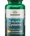 Swanson Nac N-Acetyl Cysteine NAC 600 mg 60 Kapsül