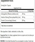 SWANSON Turmeric Ashwagandha American Ginseng Complex 60 Caps