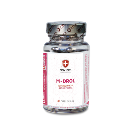 Swiss M-Drol 10 mg 80 Caps