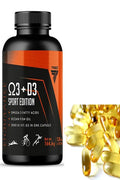 TREC OMEGA 3 + D3 Vitamin 2000 UI SPORT EDITION 120CAPS