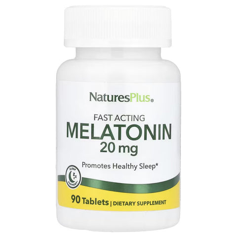 NaturesPlus Melatonin Sleep Fast Acting 20 mg 90 Tablet