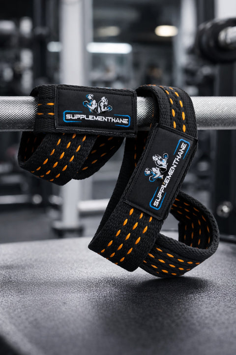 8 Loop Lifting Straps Halter Kayışı  Straps 2'li Paket - Turuncu