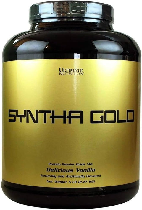 Ultimate Nutrition Syntho Gold Time Release Casein Protein Powder with Milk Egg and Whey Protein Isolate