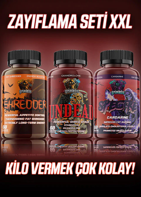 GRIMLABS XXL  - SHREDDER & UNDEAD & SPECTRE CARDARİNE 60 KAPSÜL