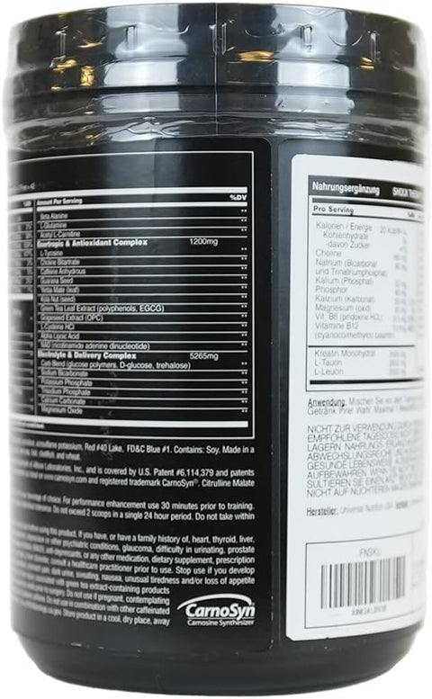 Universal Nutrition Shock Therapy All in one preworkout