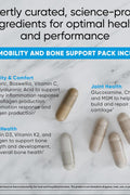 Universal U Mobility & Bone Joint & Cartilage Multivitamin Collagen Turmeric Glucosamine Chondroitin MSM 30 Packs