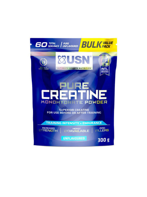 Usn Pure Superior Creatine Monohidrat 300 Gram 60 Servis - ABD MENŞEİ
