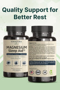 VINATURA Sleep Aid Magnesium Glycinate Complex with Melatonin with L-Theanine - 120 Caps