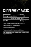Warrior Labs Ibutamoren Mk677 30mg 100 caps