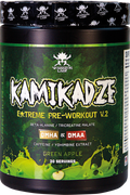 Warrior Labz KAMIKADZE DMHA-DMAA PREWORKOUT GREEN APPLE