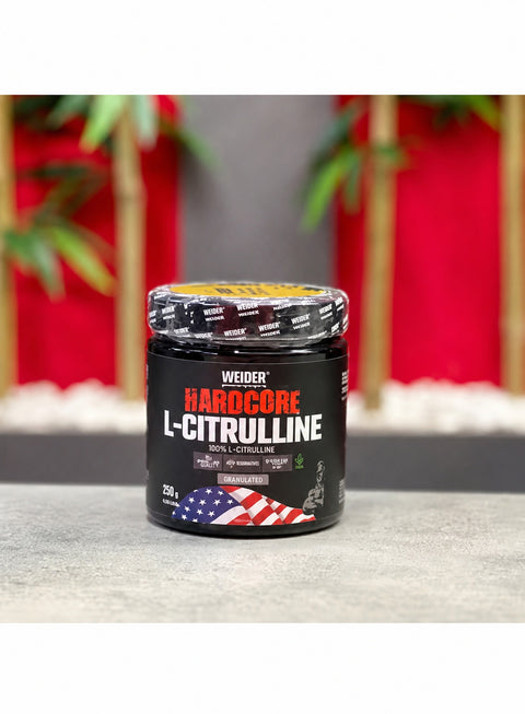 Weider Hardcore L-Citrulline Preworkout Stimulat free 250 gram