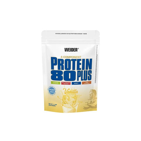 Weider 80 Plus Casein & Isolate & Whey & Egg Protein Tozu 500 gram - Vanilla - Supplementhane