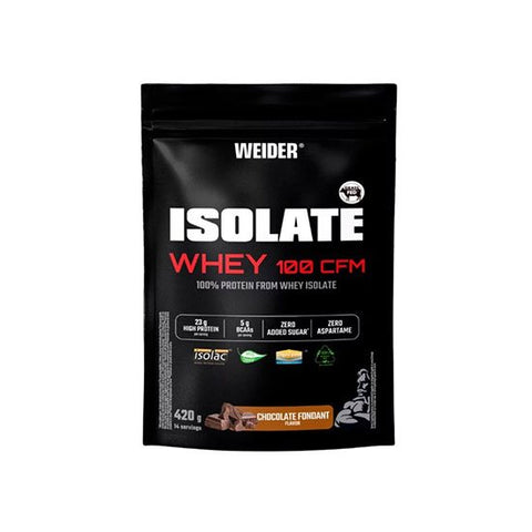 WEIDER Isolate Whey Protein 100 CFM – 420 gr - Çikolata aromalı İzole Protein