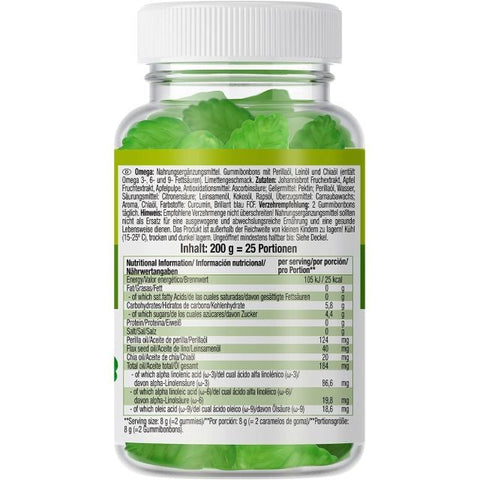 Weider Omega 3 Flax Seed Oil 50 Gummies