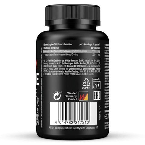 Weider Creatine HCL - 150 caps - 50 SERVICES