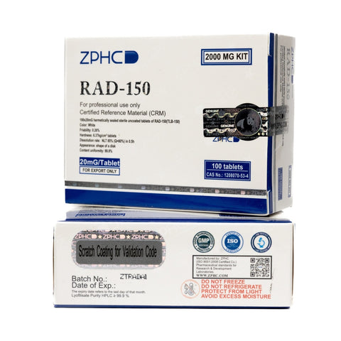 ZPHC TESTOLONE RAD150 20 MG / pill -100 Tablet