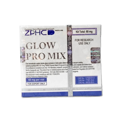 Zphc Glow Pro Mix 60mg ZPHC – BPC-157 + TB-500 + GHK-Cu
