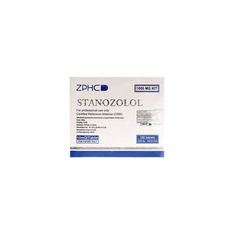 ZPHC Stanozolol Winstrol - 10 MG / pill -100 Tablet
